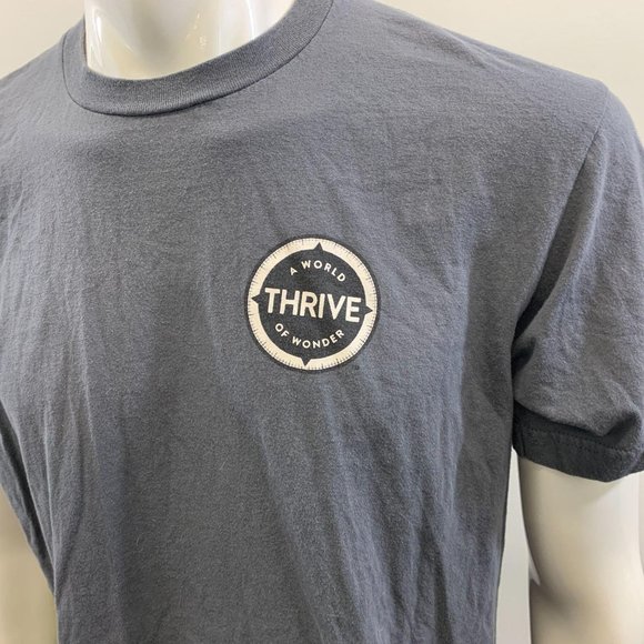 American Apparel Men's Grey A World Thrive of Wond - Picture 2 of 6